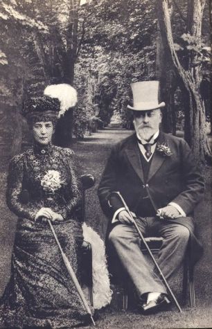 EDUARDO VII Y ALEJANDRA DE DINAMARCA
